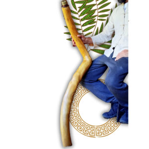 Didgeridoo de Cedro em L