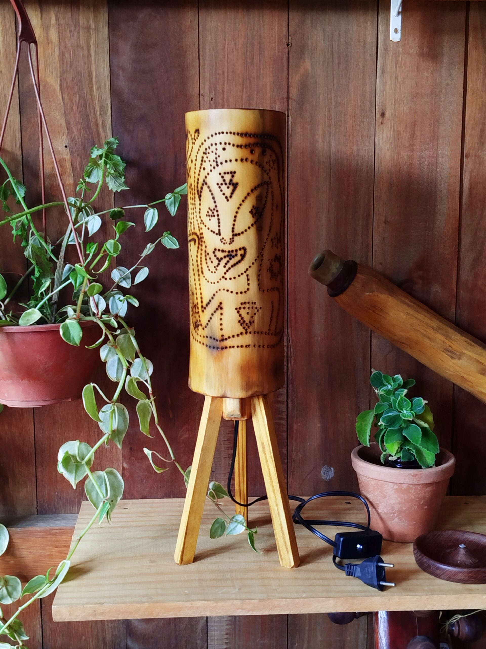 Luminária de Bambu Gigante | Temática - Imagem 3