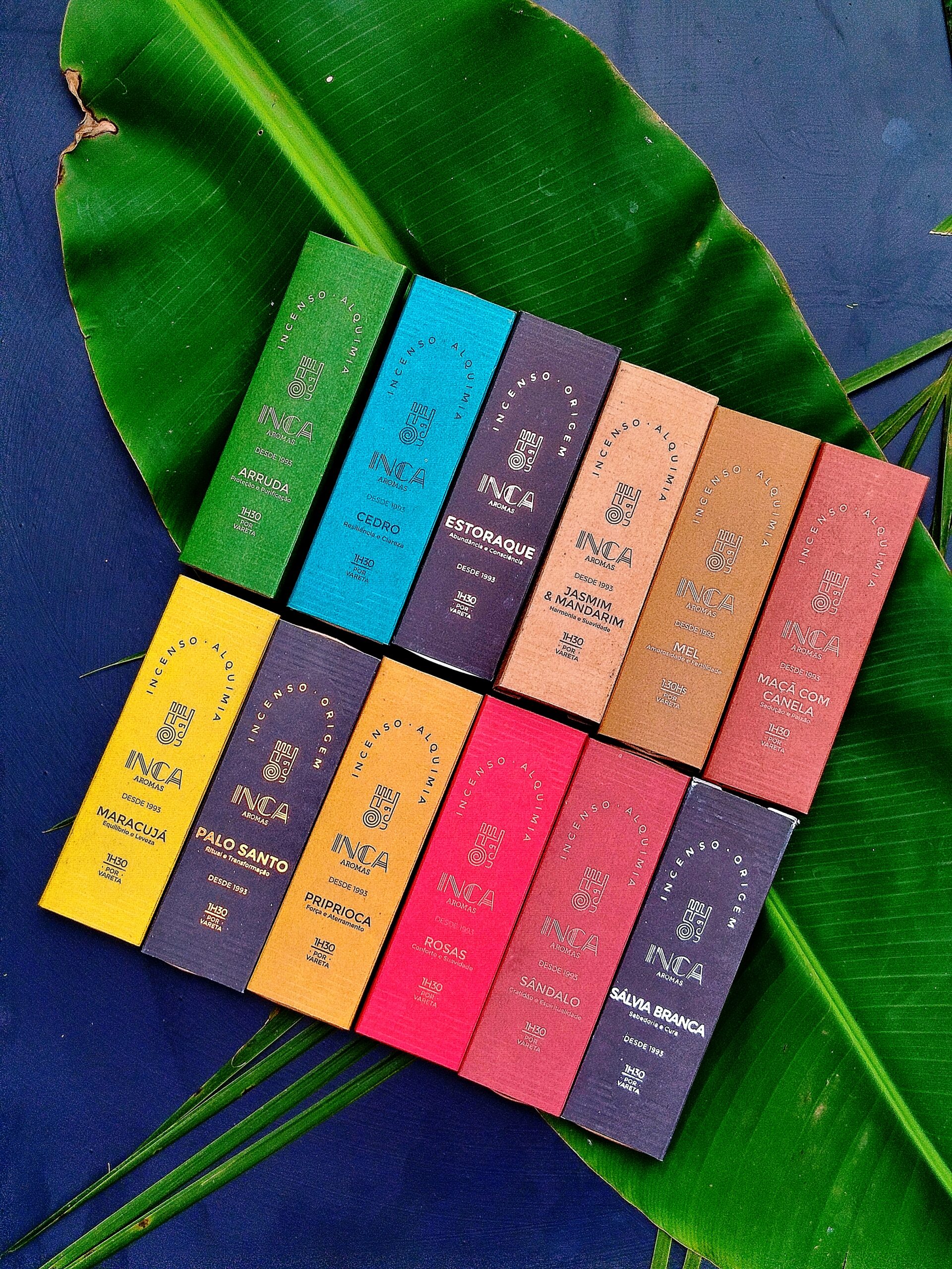 Incenso Inca Aromas | 12 variedades | Artesanal e Natural - Imagem 2