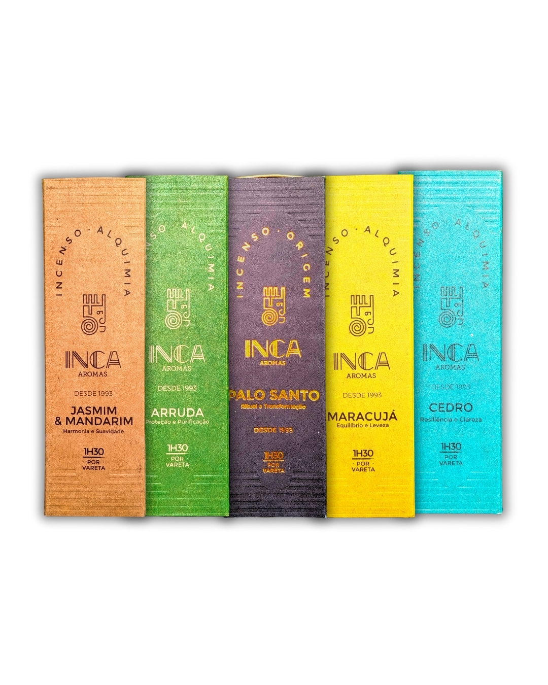 Incenso Inca Aromas | 12 variedades | Artesanal e Natural