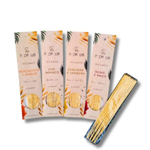 Incenso Néctar Da Lua | 20 aromas | Artesanal e Natural