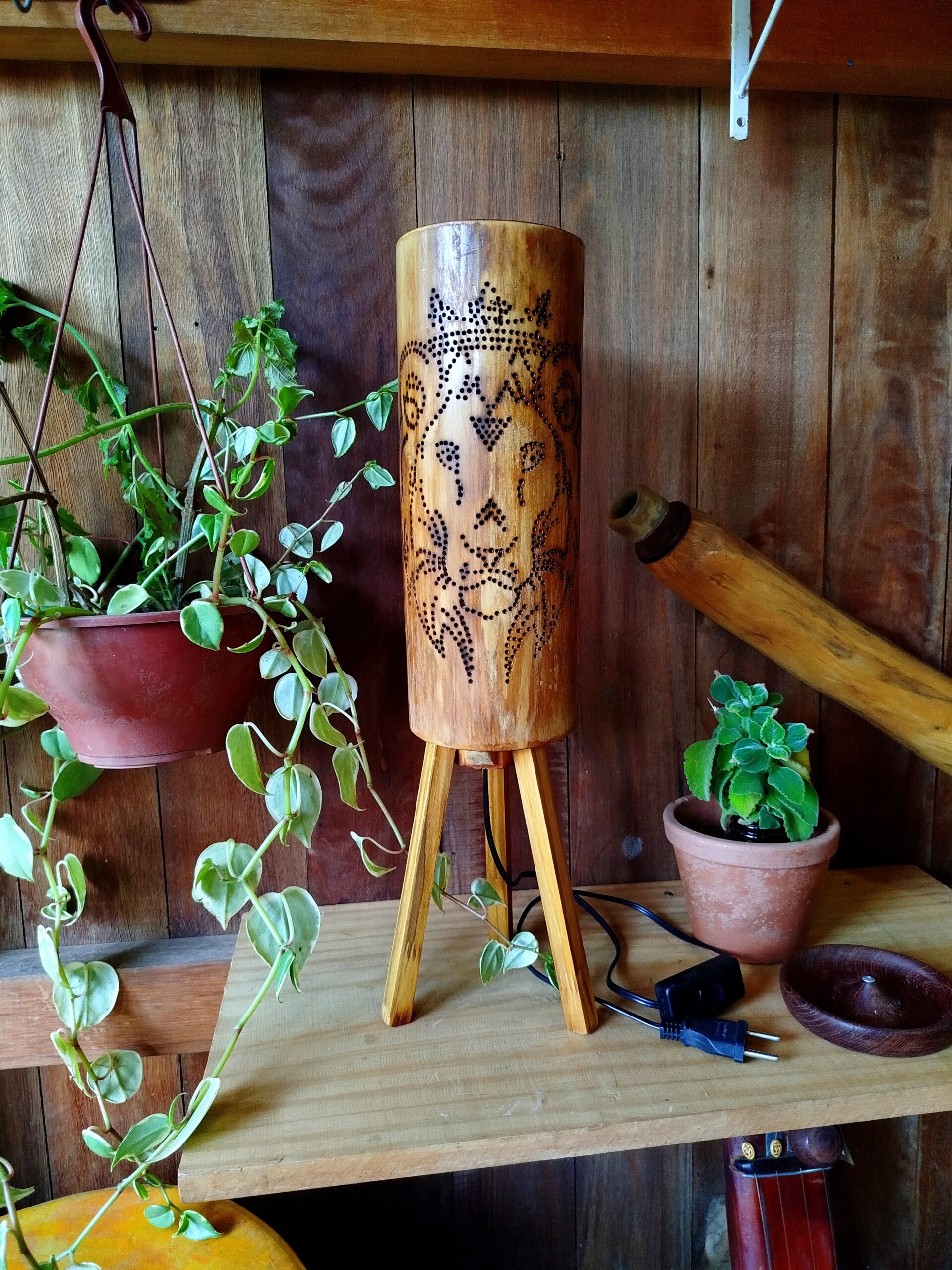 Luminária de Bambu Gigante | Temática - Imagem 2