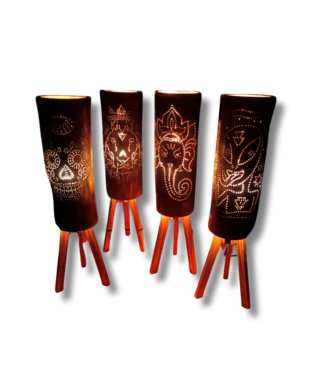 Luminária de Bambu Gigante | Temática