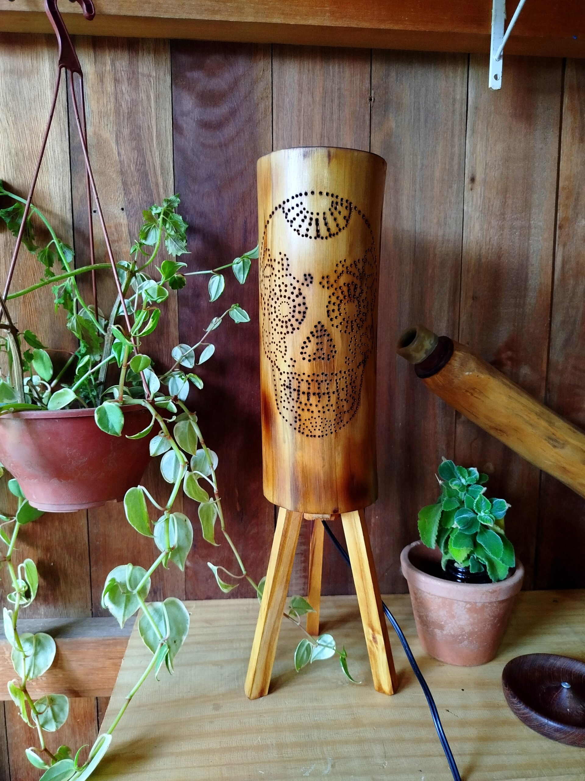 Luminária de Bambu Gigante | Temática - Imagem 4