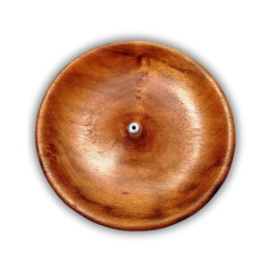 Incensário Redondo de Madeira | Imbuia