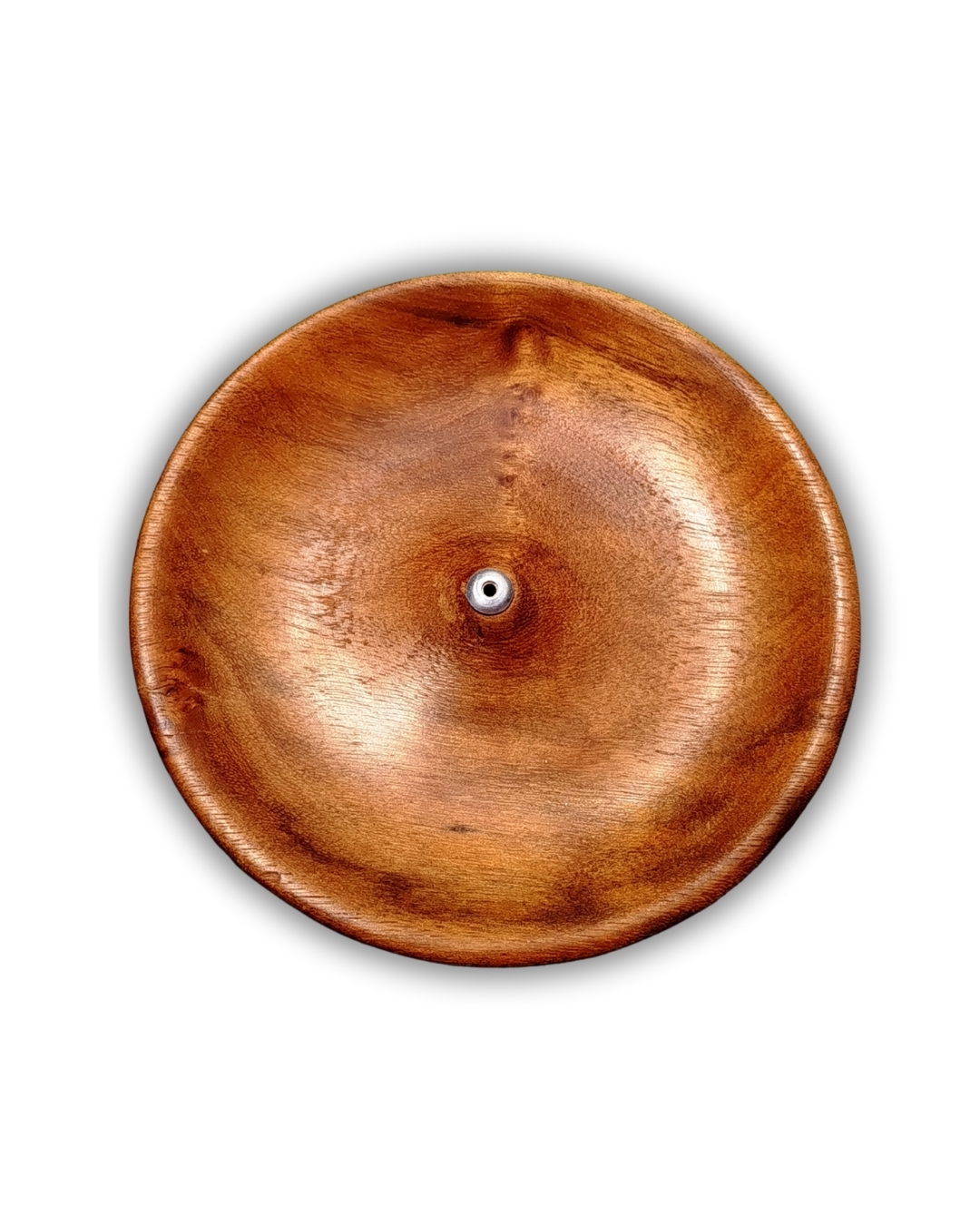 Incensário Redondo de Madeira | Imbuia