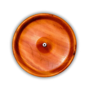 Incensário Redondo de Madeira | Peroba Rosa