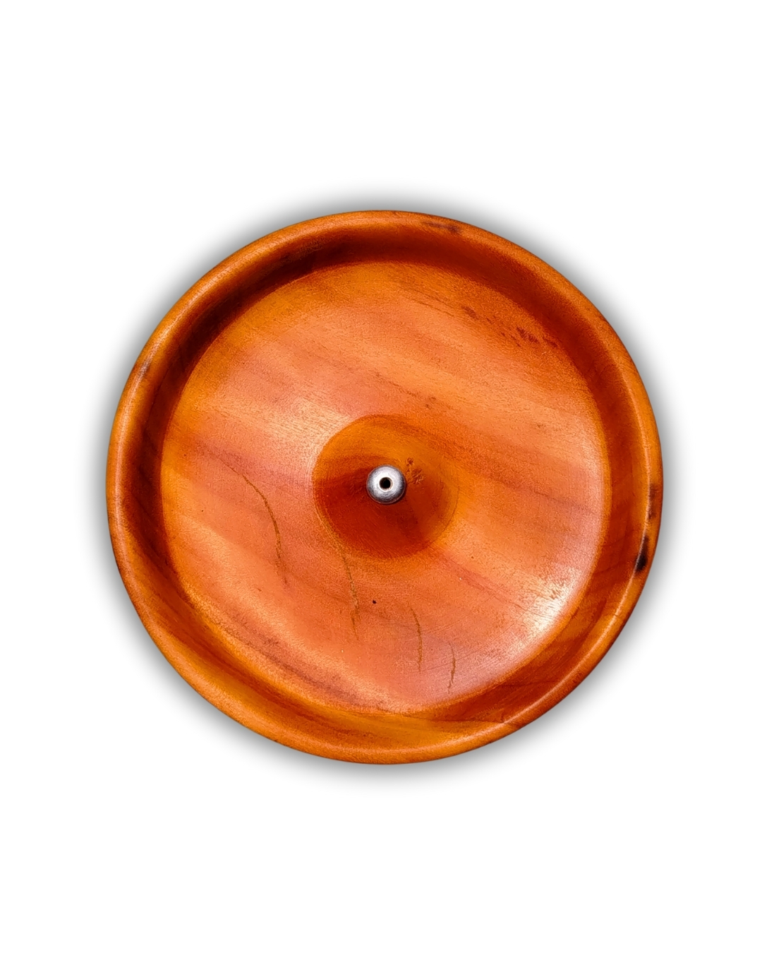 Incensário Redondo de Madeira | Peroba Rosa