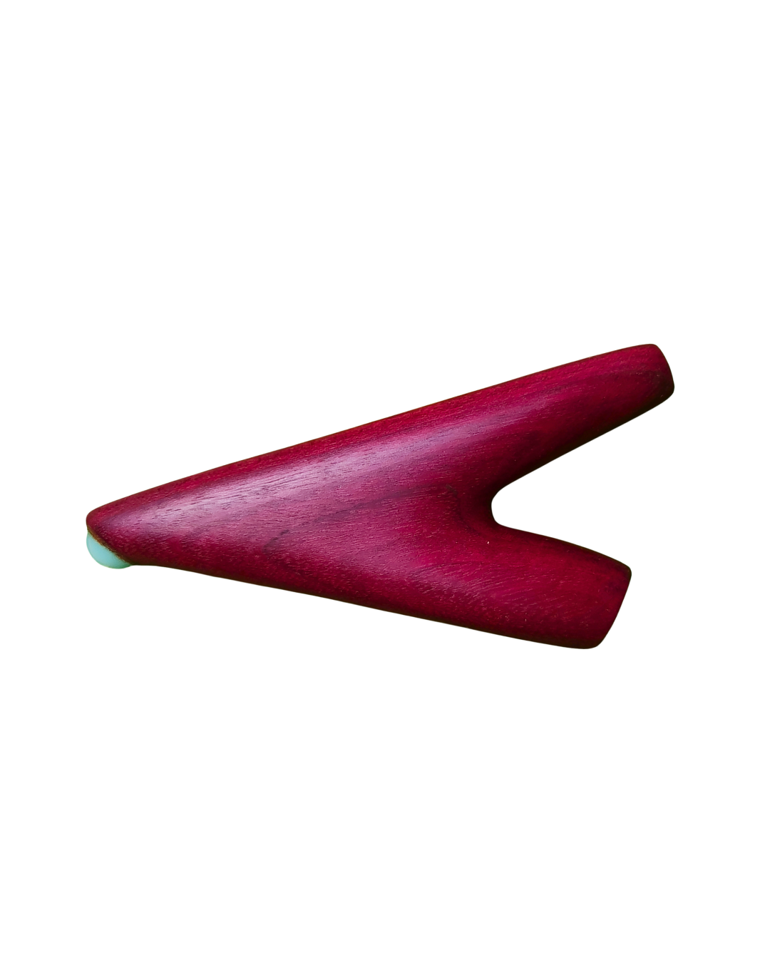 Kuripe de Madeira com Cristal | Roxinho