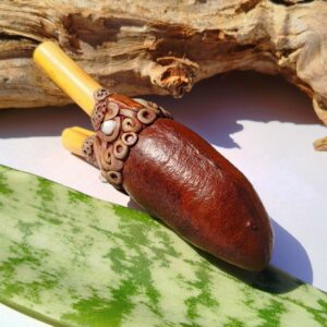 Kuripe de Bambu com Sementes | Coleção Forças da Natureza
