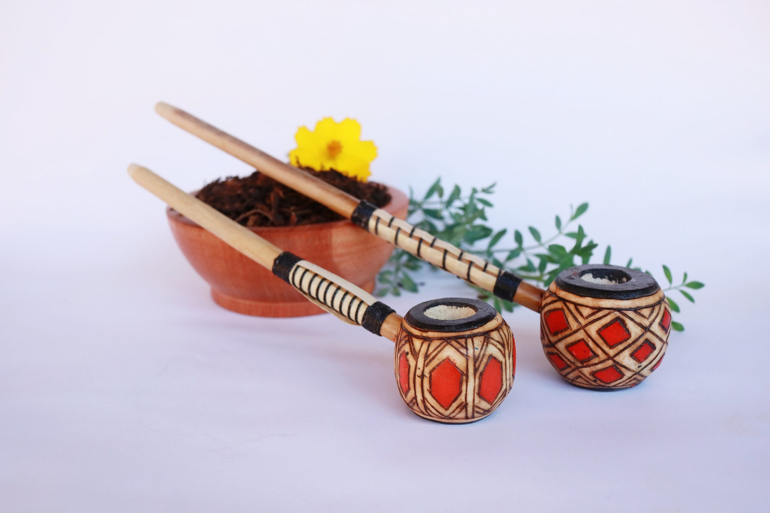 Cachimbo Vermelho de Angico | Etnia Kariri-Xocó | TAM P - Imagem 2