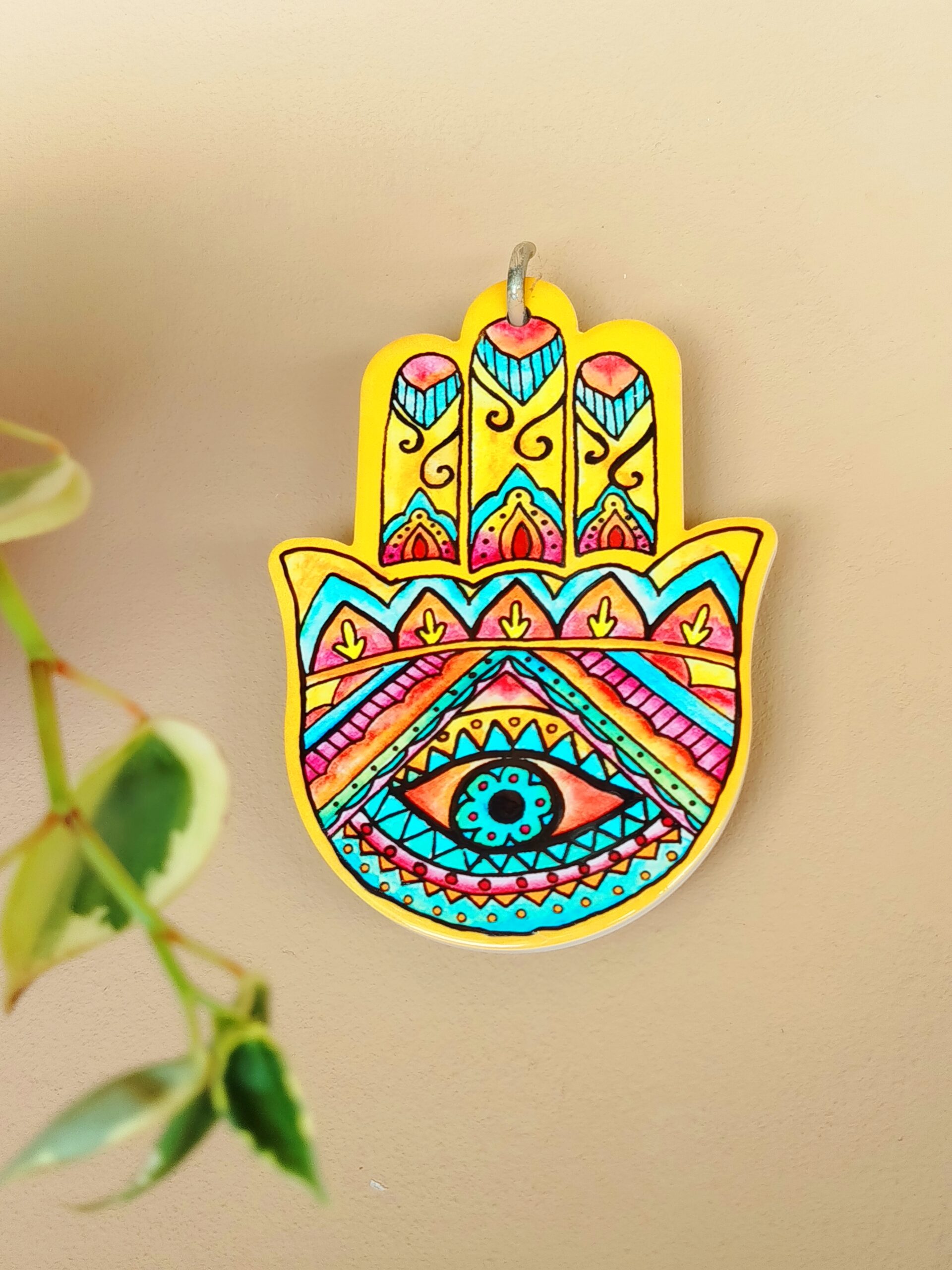 Quadro de Porcelana | Mão de Hamsá - Imagem 4