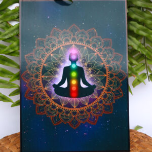 Quadro Meditação e Chakras