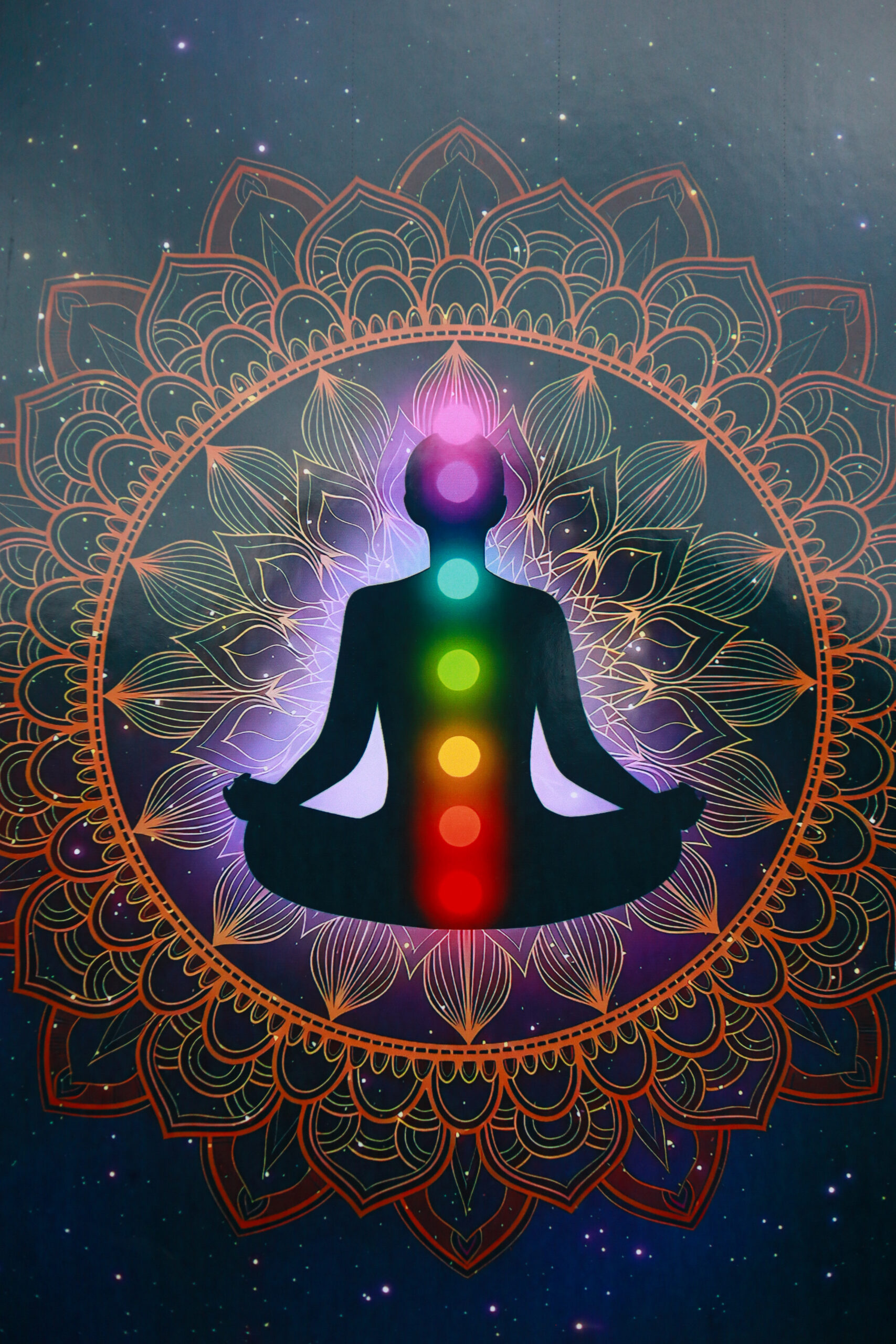 Quadro Meditação e Chakras - Imagem 2